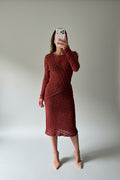 Missoni Silk Midi Zig Zag Length Dress