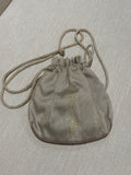 Fendi Fendi Pequin Stripe Drawstring Pouch