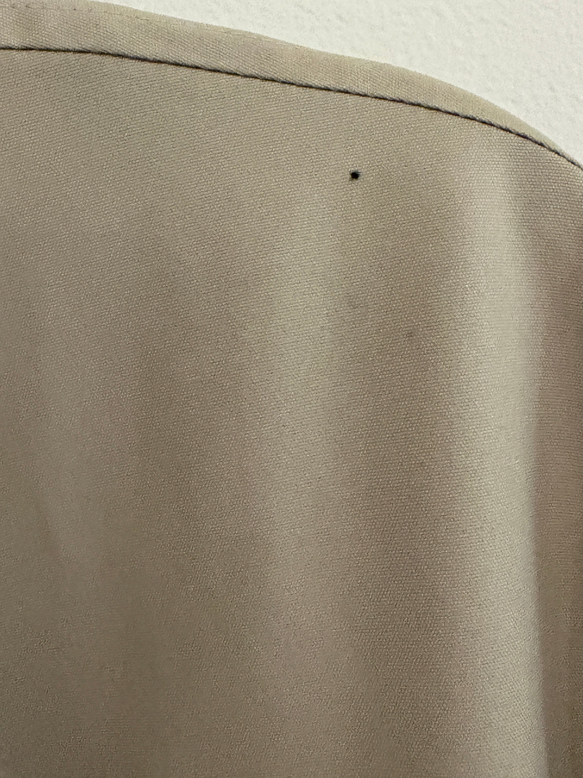 Yves Saint Laurent Vintage YSL Light Khaki Windbreaker Bomber Jacket Size 100 DAMAGED