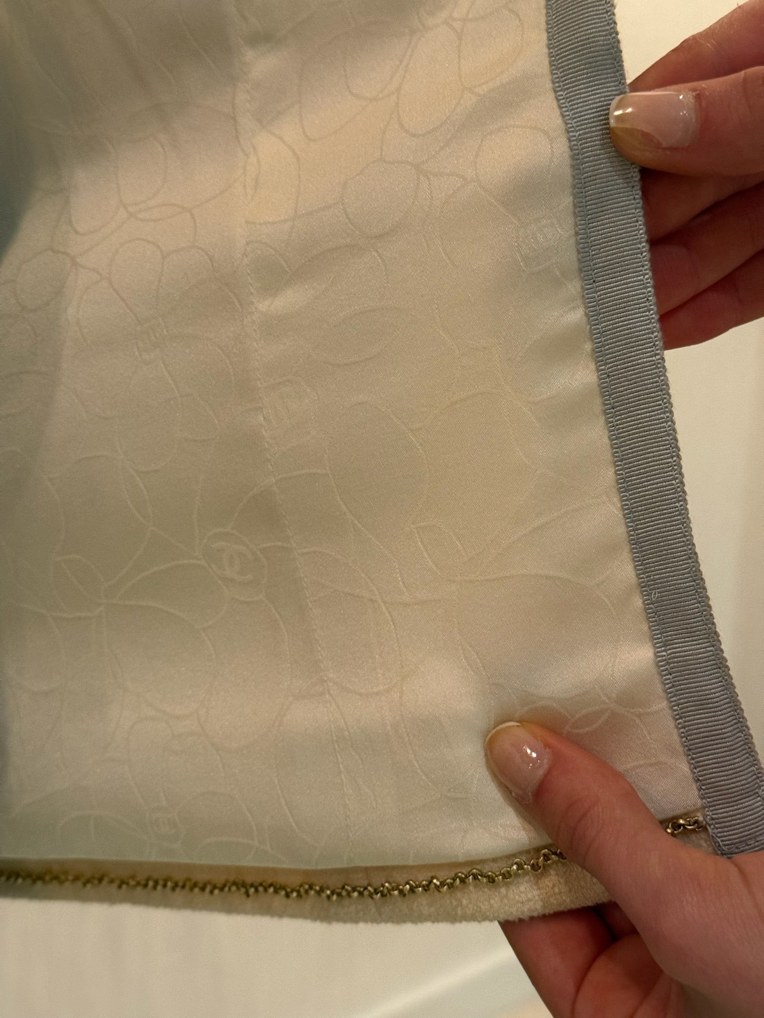 Chanel 2003 Pearl Button Wool Blazer Jacket FR36