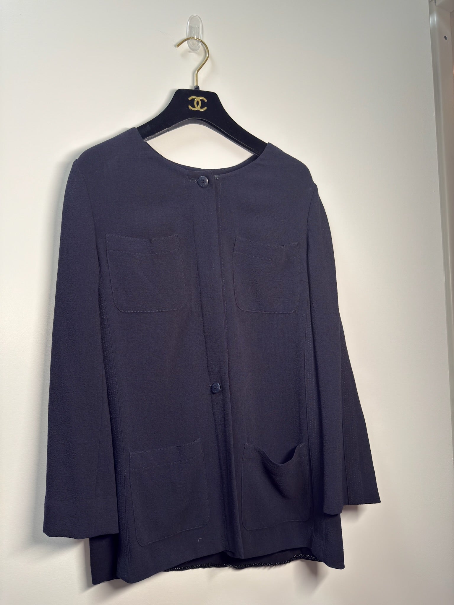 Chanel Blue Blazer
