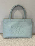 Chanel Blue Caviar CC Timeless Tote