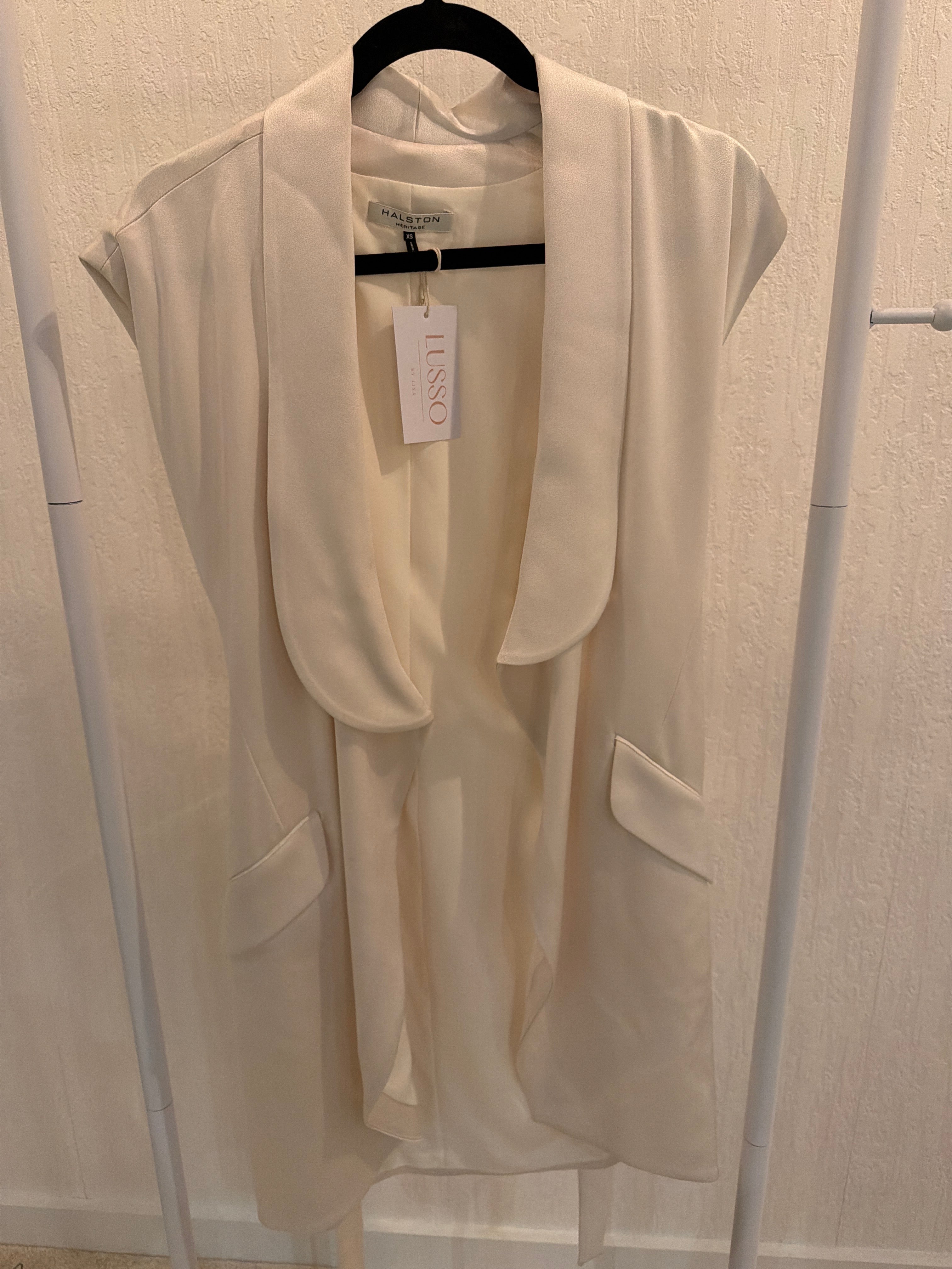 Halston Trench Vest
