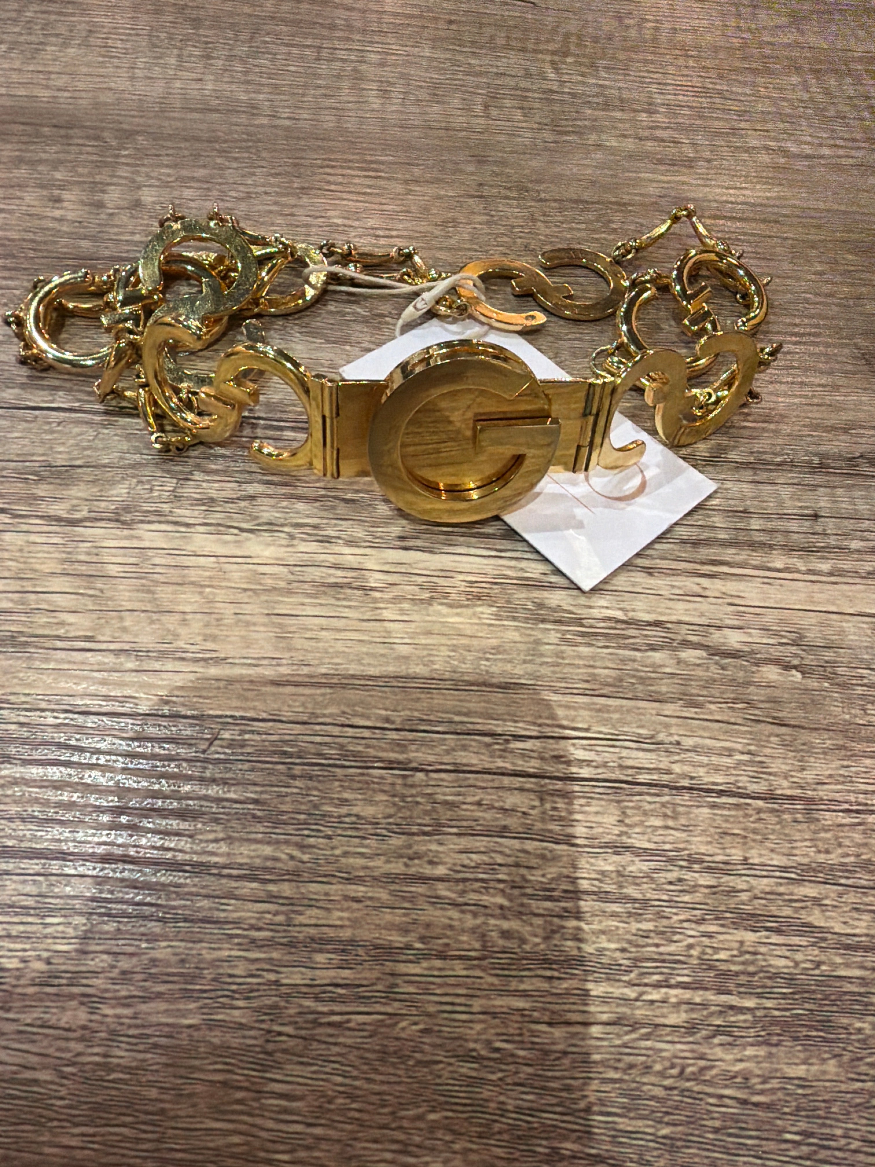 Gucci Gucci
Vintage Metal Chain-Link Belt