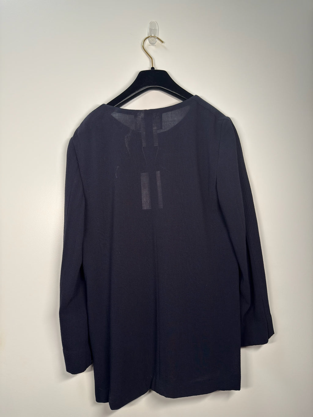 Chanel 1999 Blue Wool Blazer / Top FR38