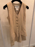 Chanel Leather Lamb Vest
