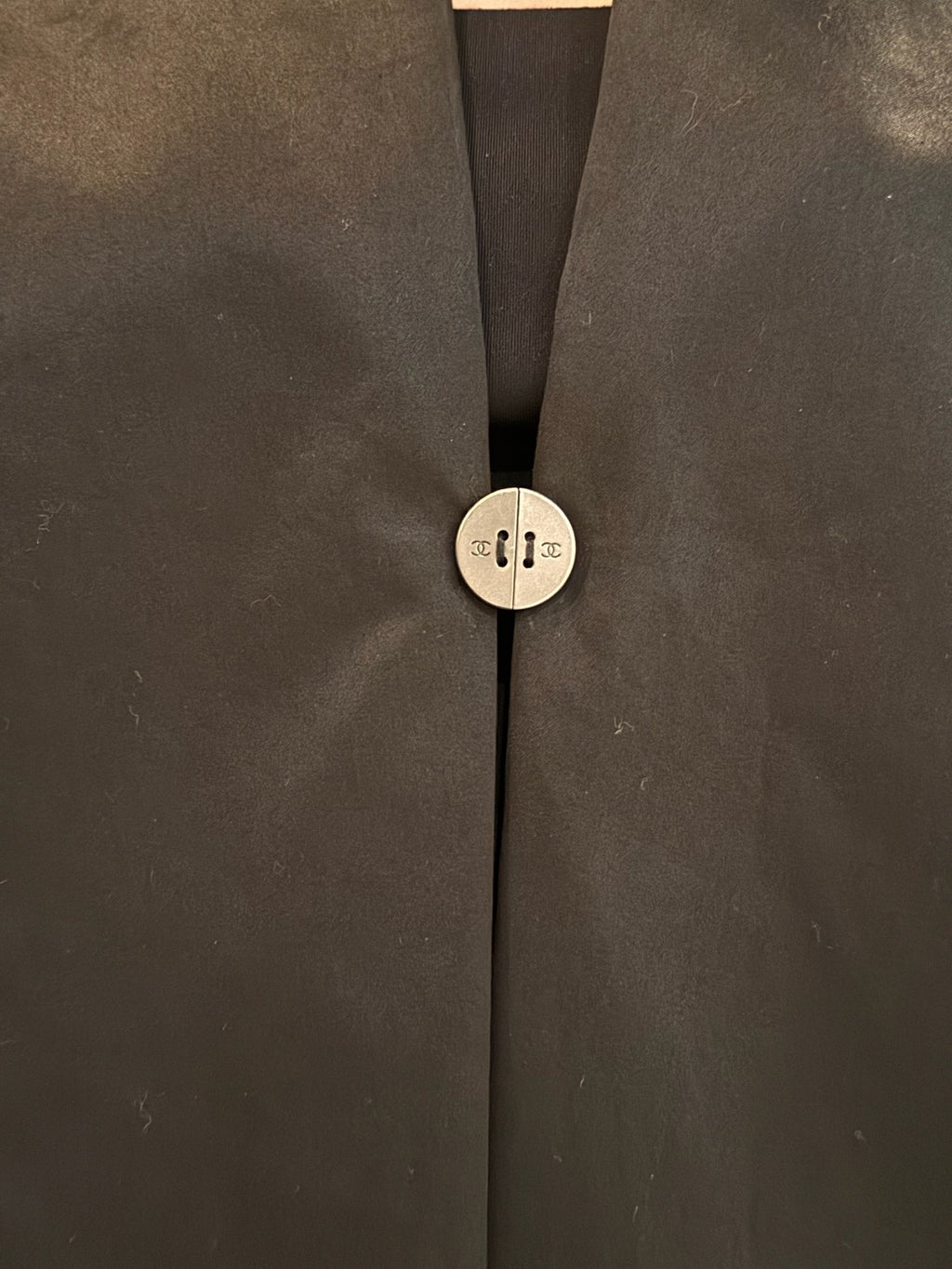 Chanel Black Button Vest