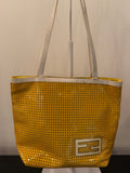 Fendi Mini Yellow Tote
