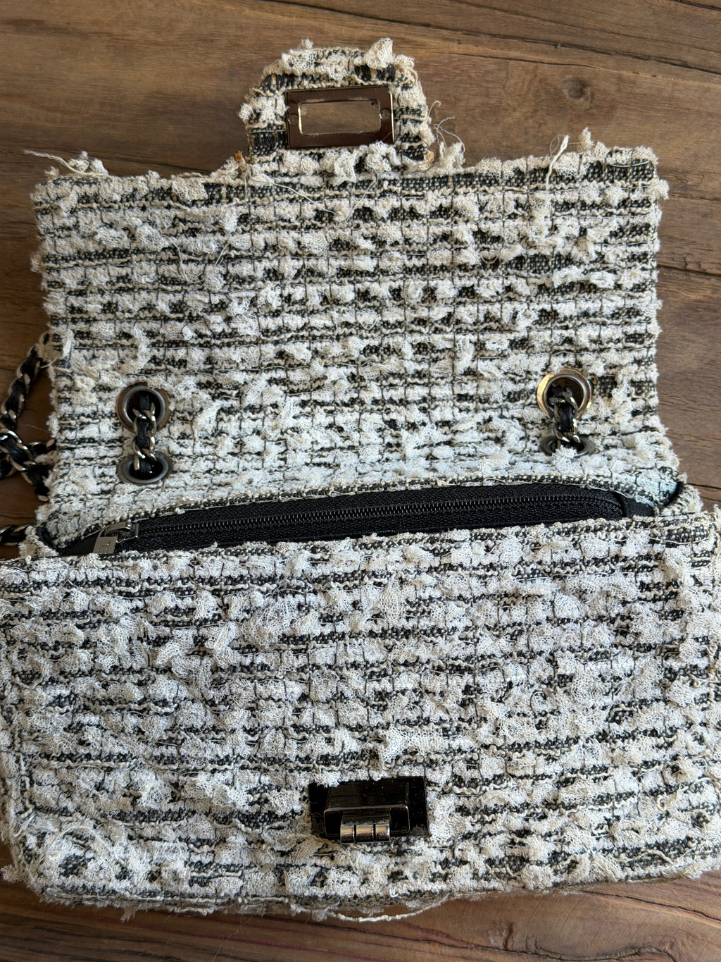 Chanel Mini Tweed Garden Reissue Fantasy Charms