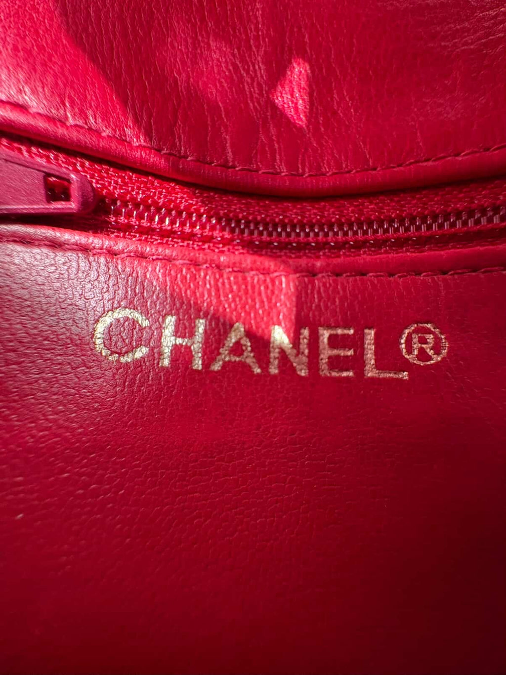 Chanel Red Turnlock CC Belt Bag
