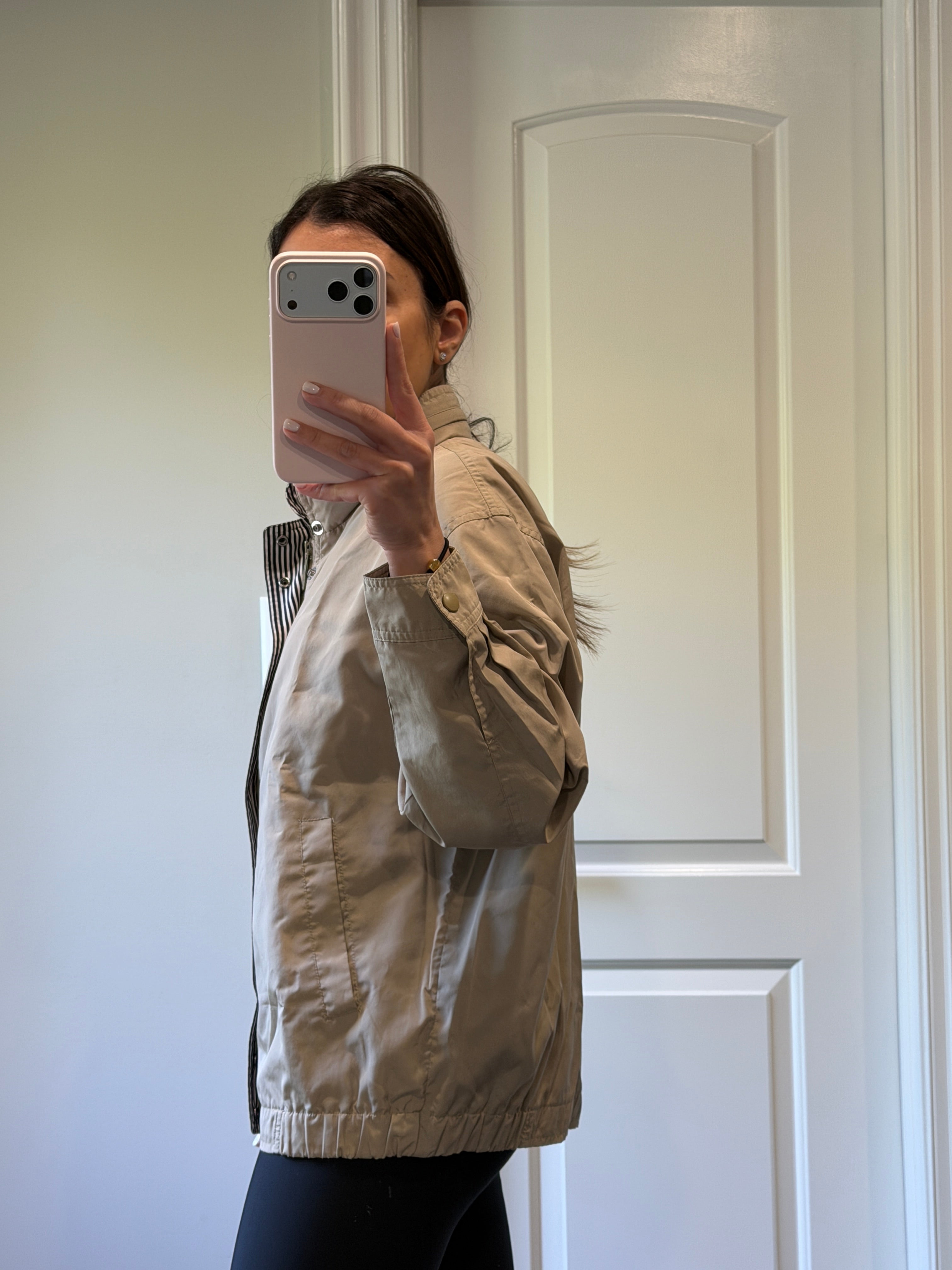 Saint Laurent Vintage Beige Bomber