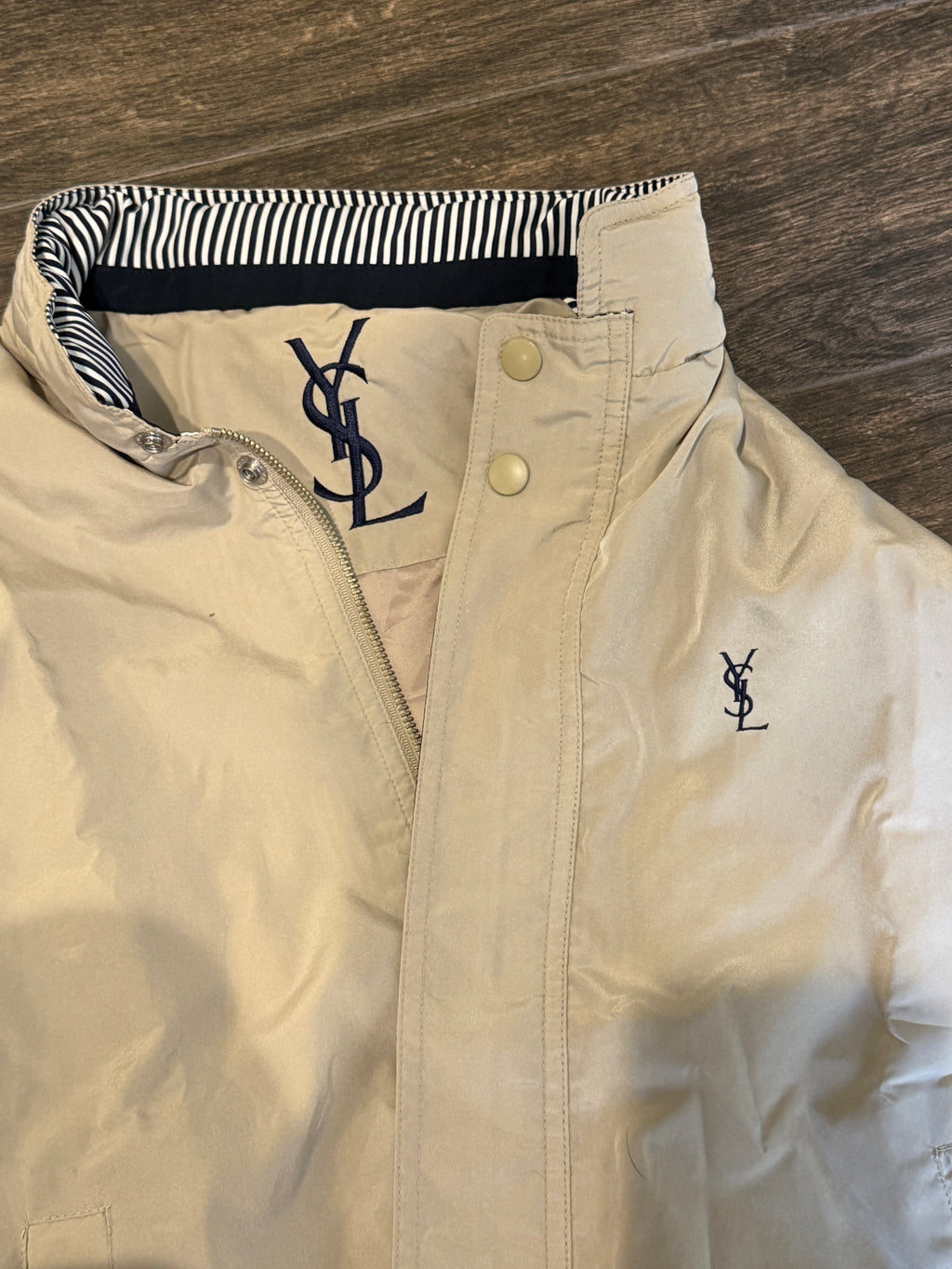 Saint Laurent Vintage Beige Bomber
