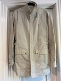Saint Laurent Light Belted Trench Short