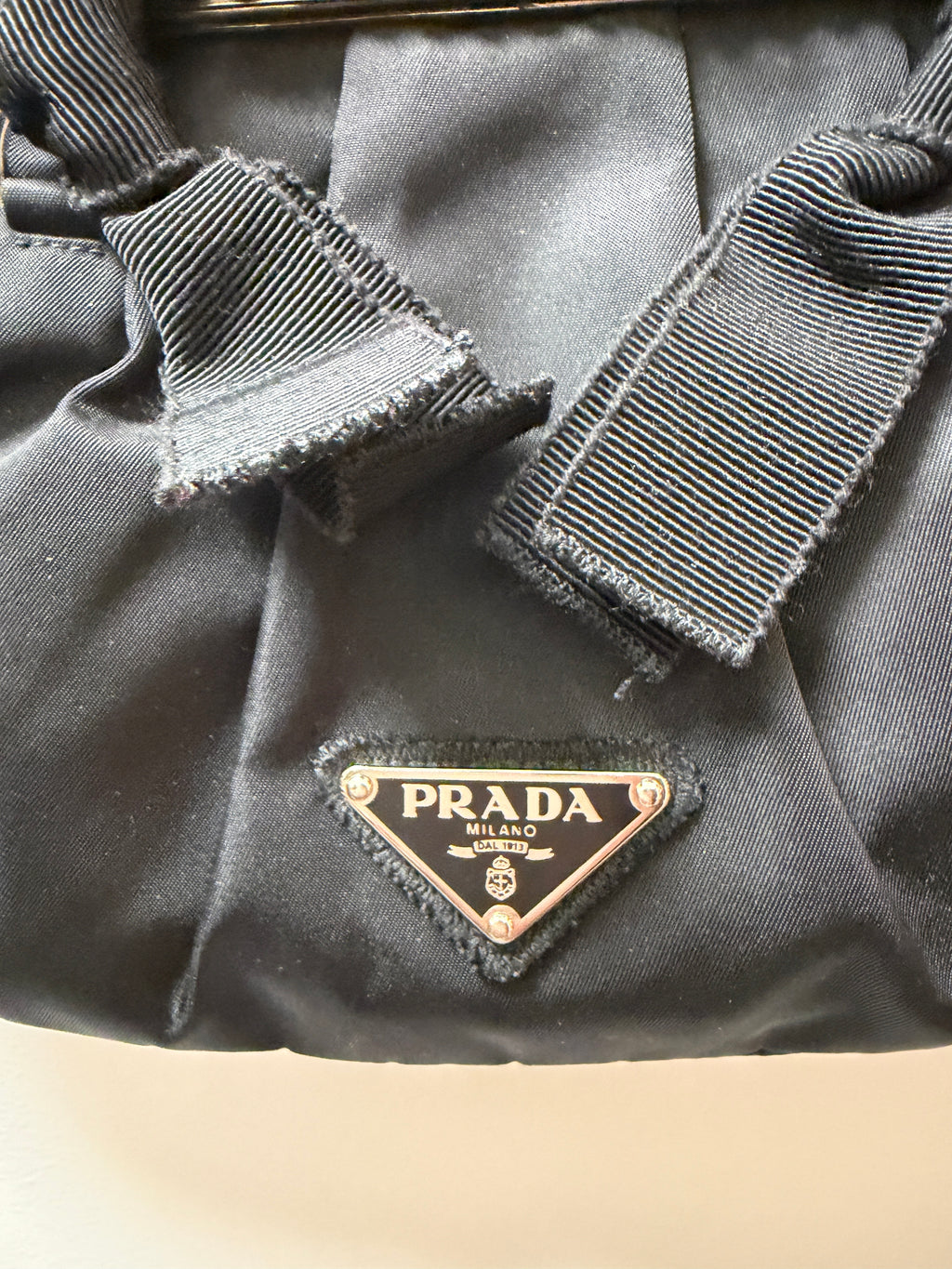 Prada Embellished Top Handle