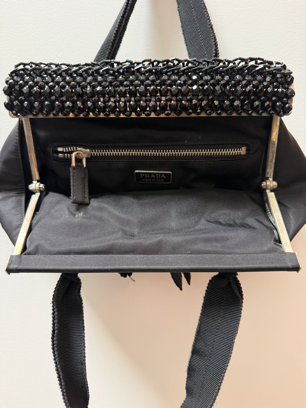 Prada Embellished Top Handle