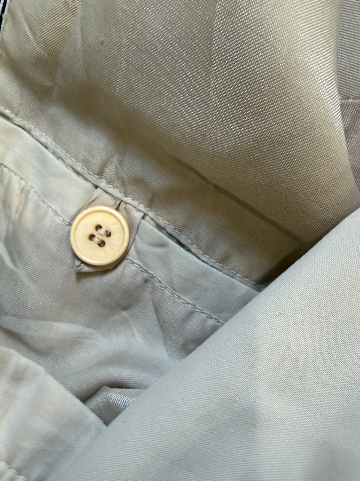 Yves Saint Laurent YSL Khaki Zip-Up Bomber Jacket