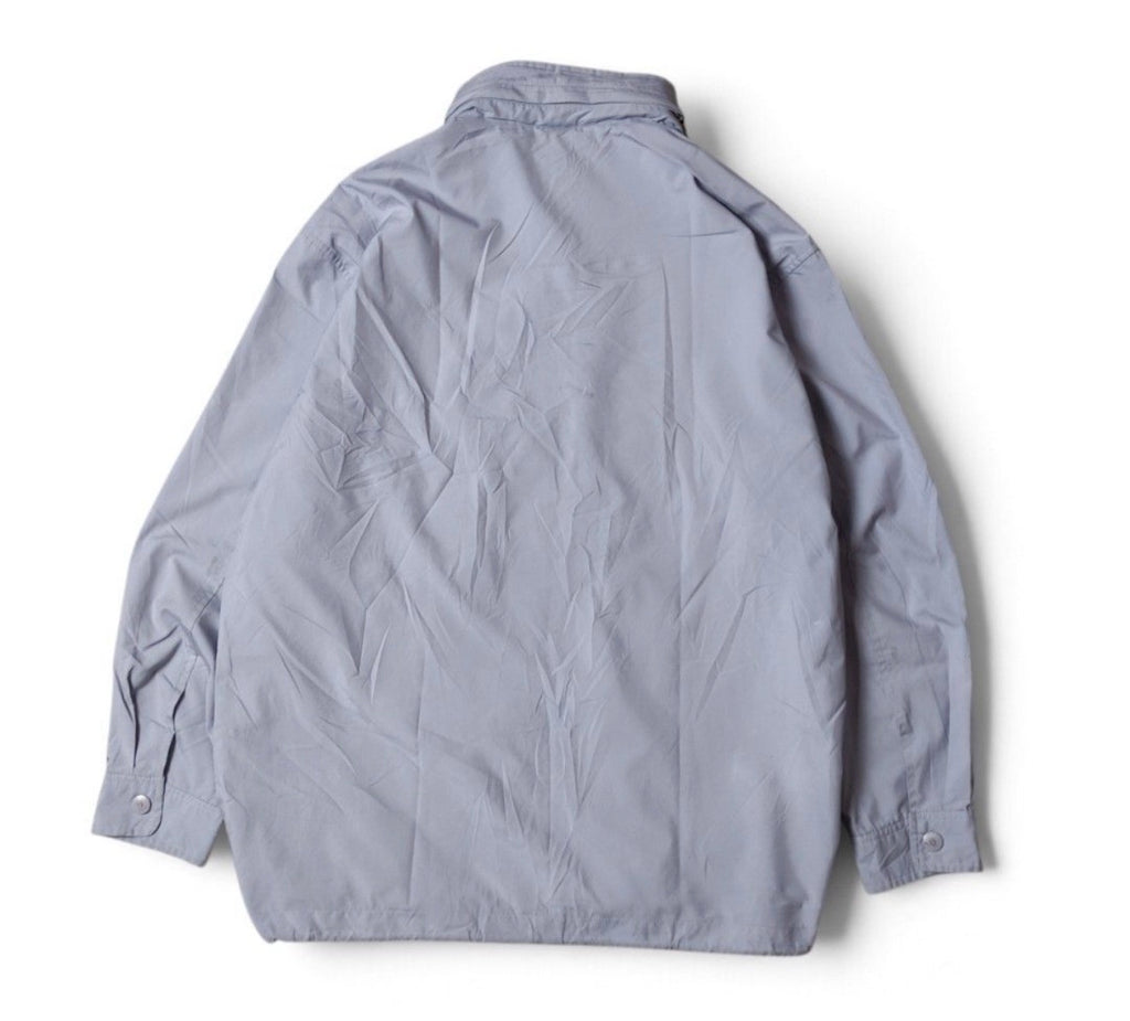 Vintage Yves Saint Laurent YSL Logo Collar Windbreaker Jacket Rare CINCH HEM