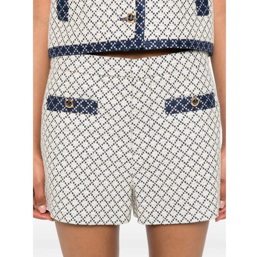 Gucci Patterned Button-Detail Shorts NWT Size 36