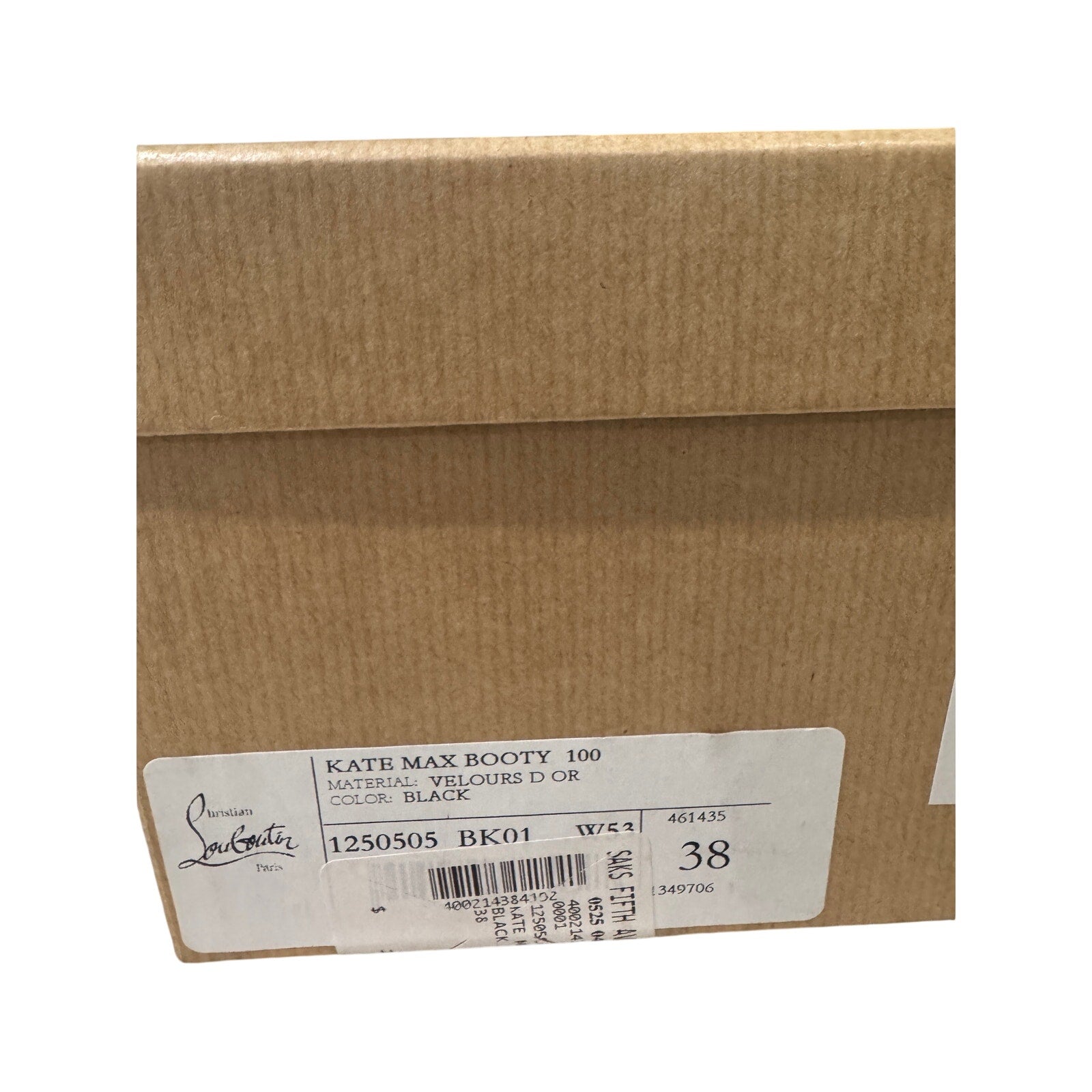 CHRISTIAN LOUBOUTIN
Kate Max 100 sock boots BNIB 38