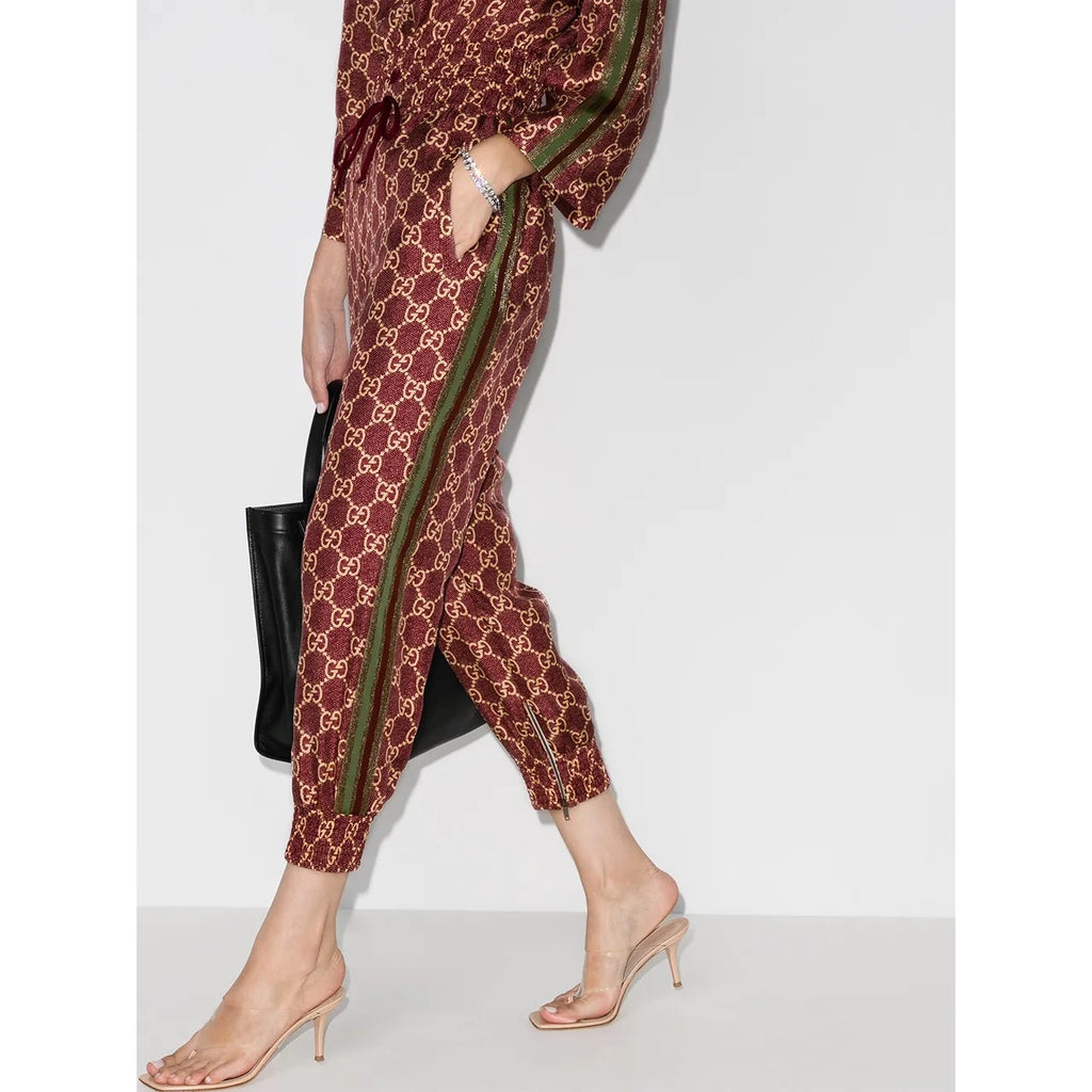 GUCCI Gg Supreme Track Pants - Red - XS