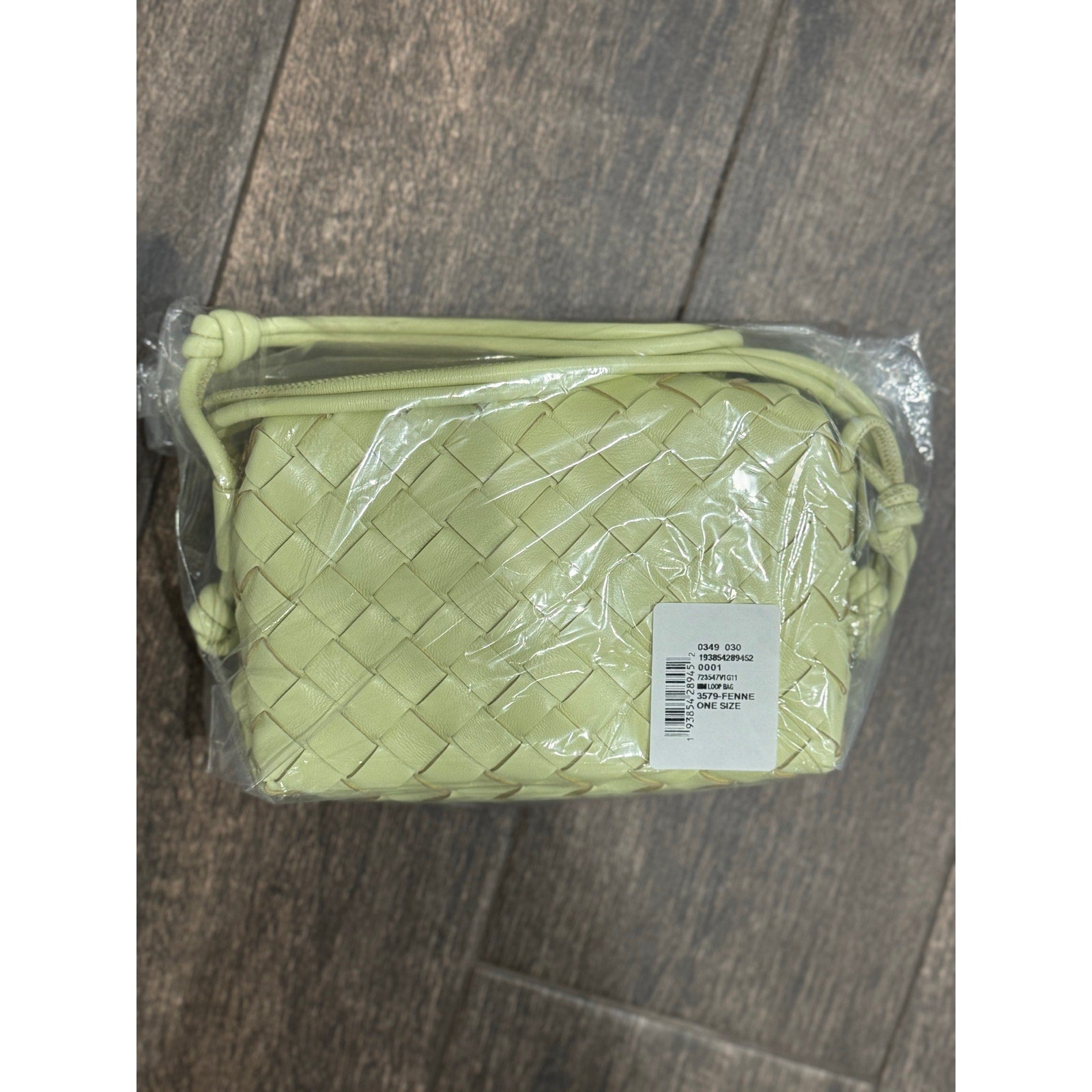 Bottega Veneta Mini Loop Bag Fennel Green Gold | NWT Retails $2100