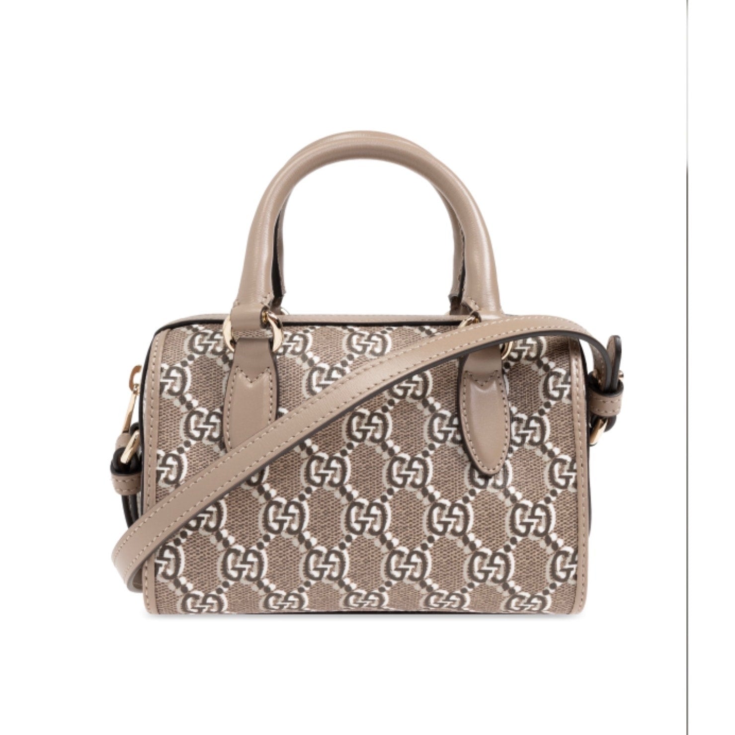 GUCCI  Gg Shadow Mini Shoulder Bag - Taupe Gg Leather NWT