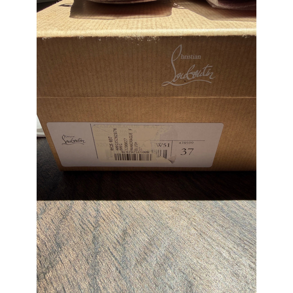 CHRISTIAN LOUBOUTIN Mamadrague leather ballet flats BNIB