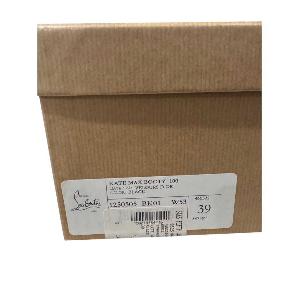 CHRISTIAN LOUBOUTIN
Kate Max 100 sock boots BNIB 39