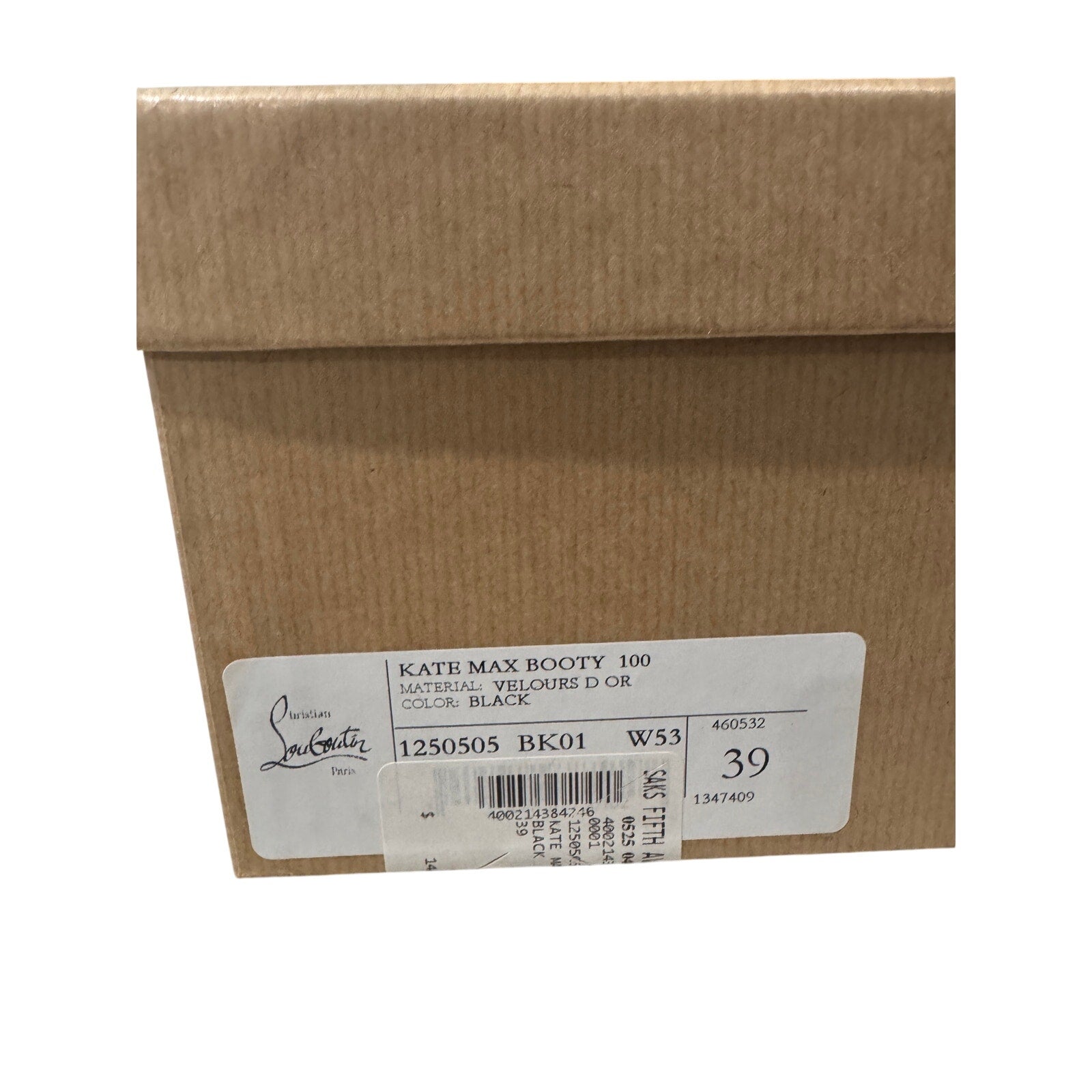 CHRISTIAN LOUBOUTIN
Kate Max 100 sock boots BNIB 39
