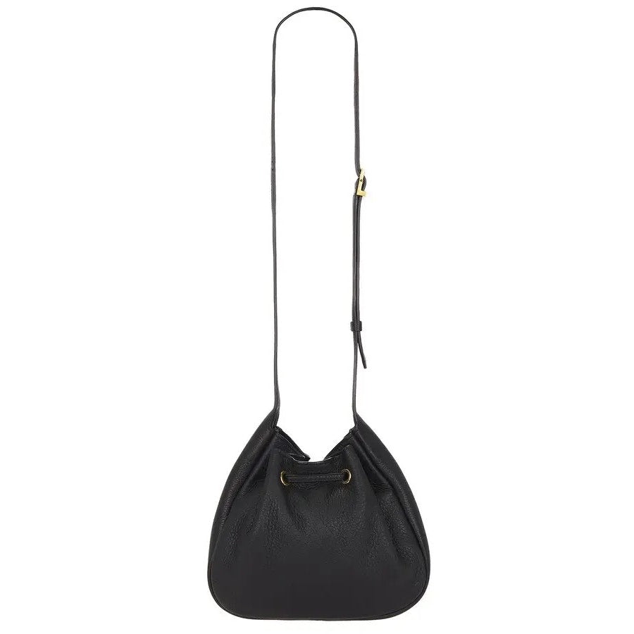 Saint Laurent Mini Paris Vii Black Leather Bag Gold Hardware NWT