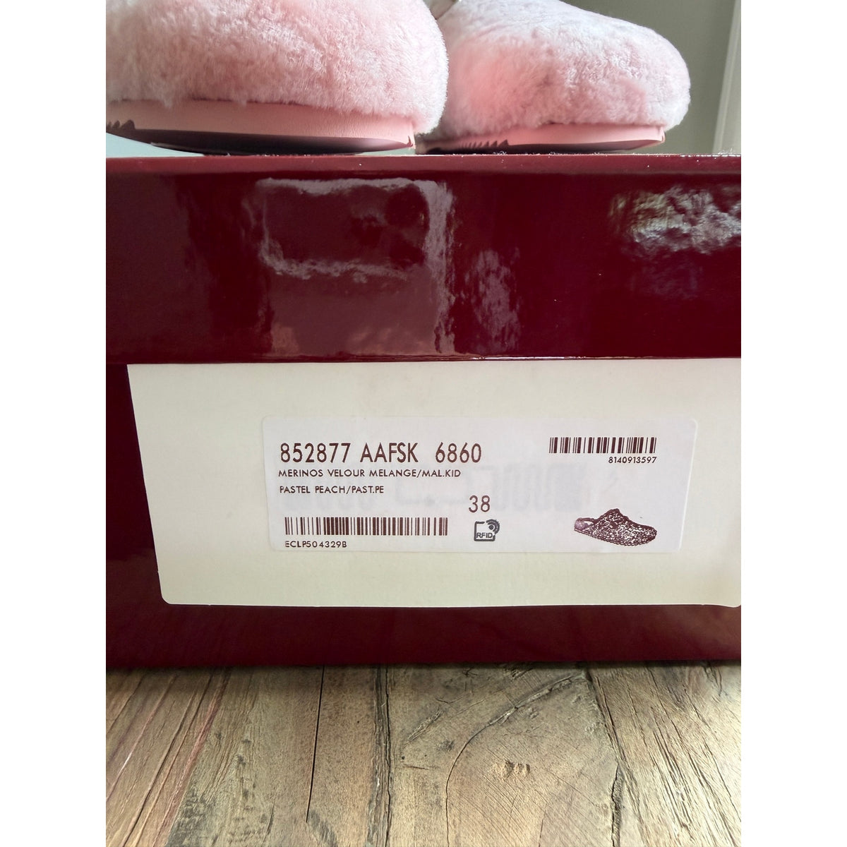 Gucci Horsebit Merino Wool Pink Mules Flat Slides Women’s Shoes Size 38
