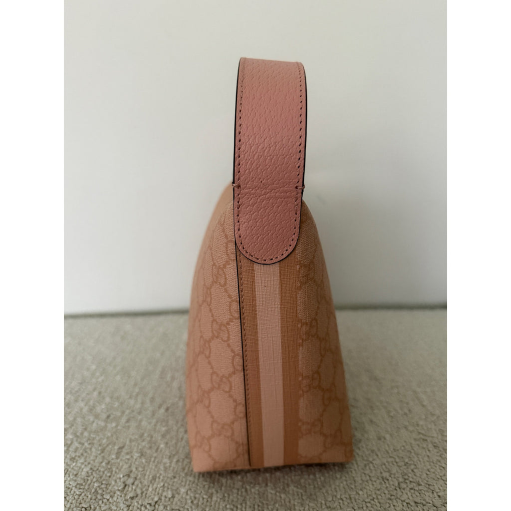 Gucci GG Supreme Super Mini Vanity Bag – Pink – Gold Hardware – NWT