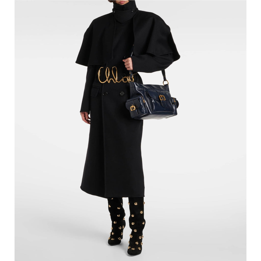 Chloé Eve Studded Over-the-Knee Boots Black 37 – Beyoncé Wore These! BNIB