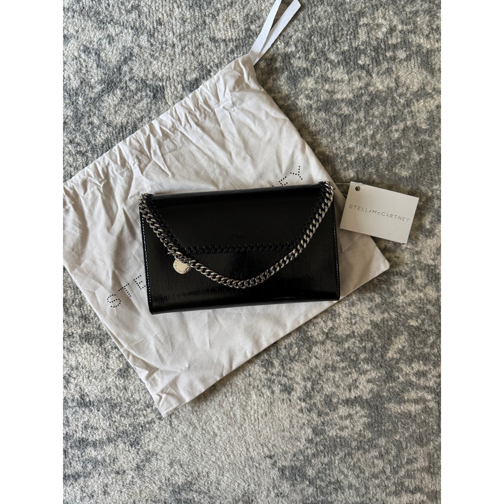Stella McCartney Fabella Crinkle Faux Leather Crossbody Bag – NWT