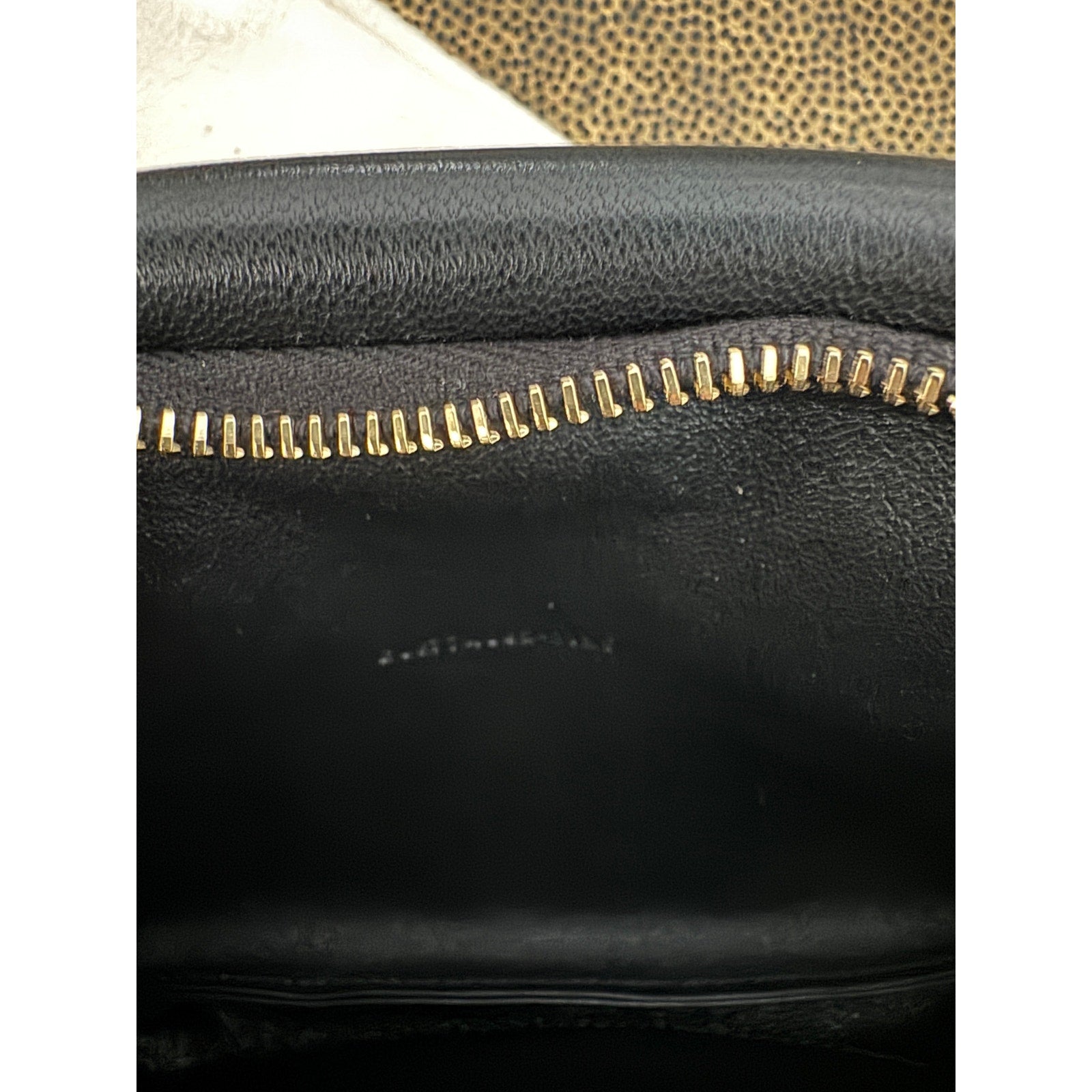 Saint Laurent Calypso Black Leather Pouch – New with Tags, Dust Bag