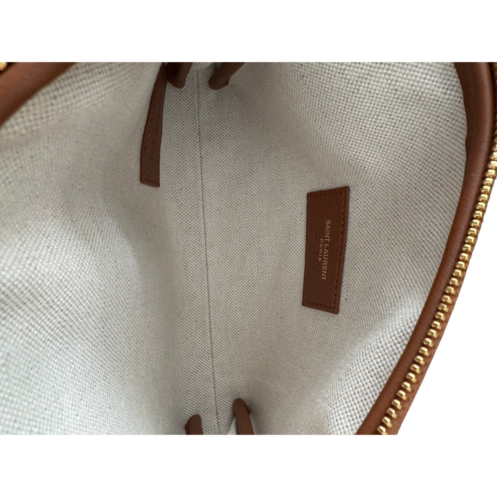 SAINT LAURENT Gaby Zipped Pouch Bag With Chain NWT