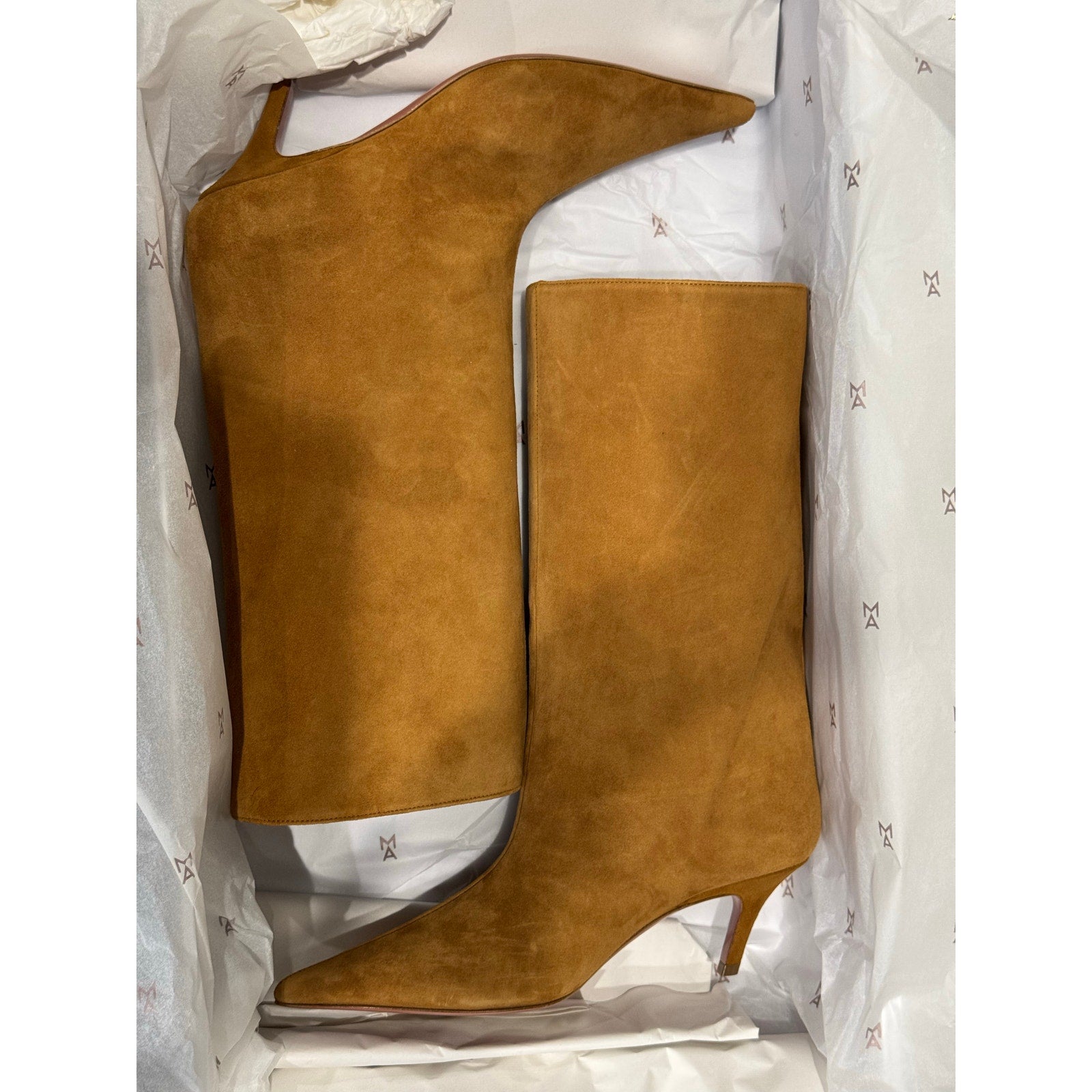 AMINA MUADDI Fiona 60 Boots size 37.5 BNIB