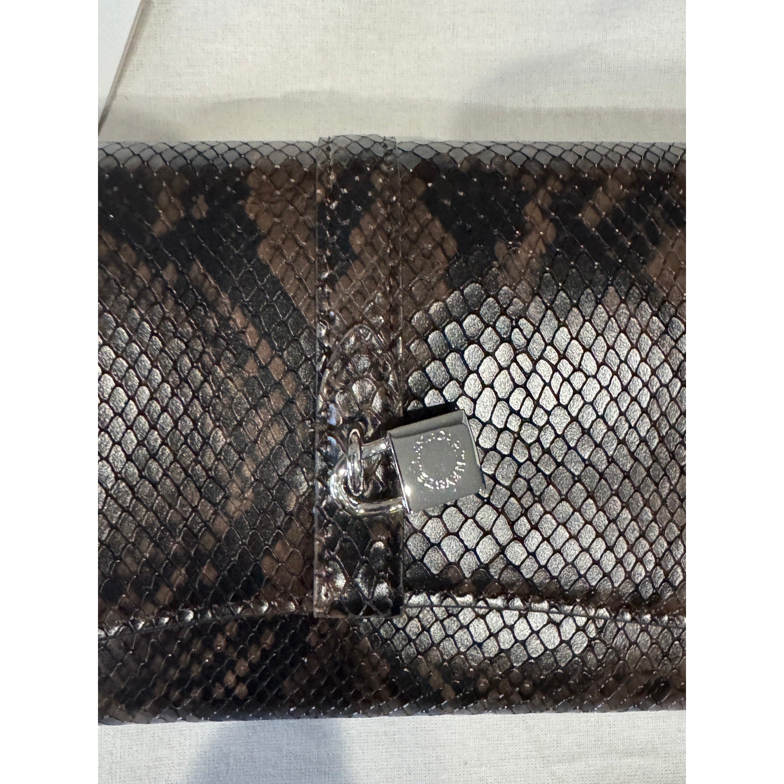 Stella McCartney Ryder Vegan Snakeskin Crossbody Bag NWT