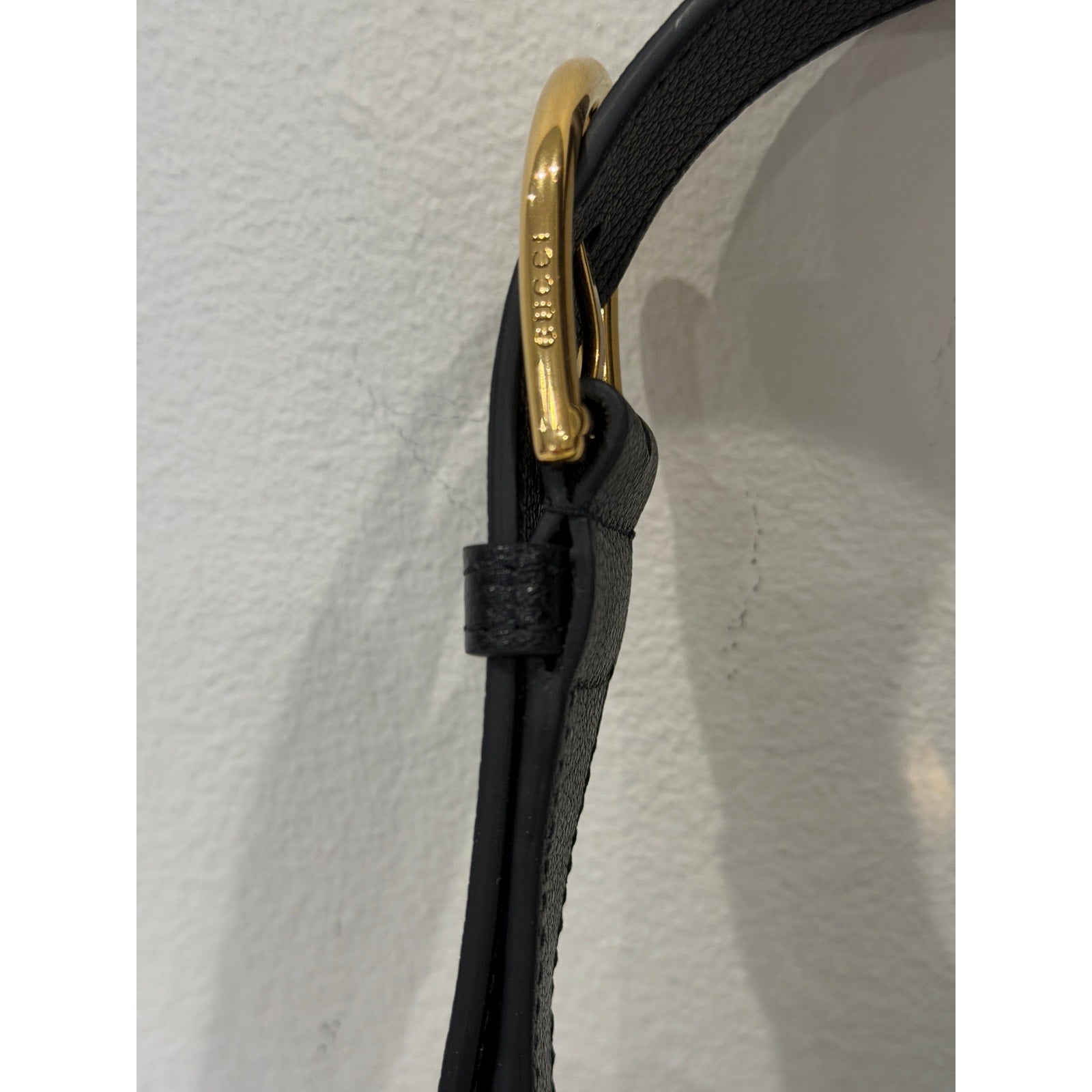 Gucci Mini Aphrodite Tote Bag in Black Leather NWT