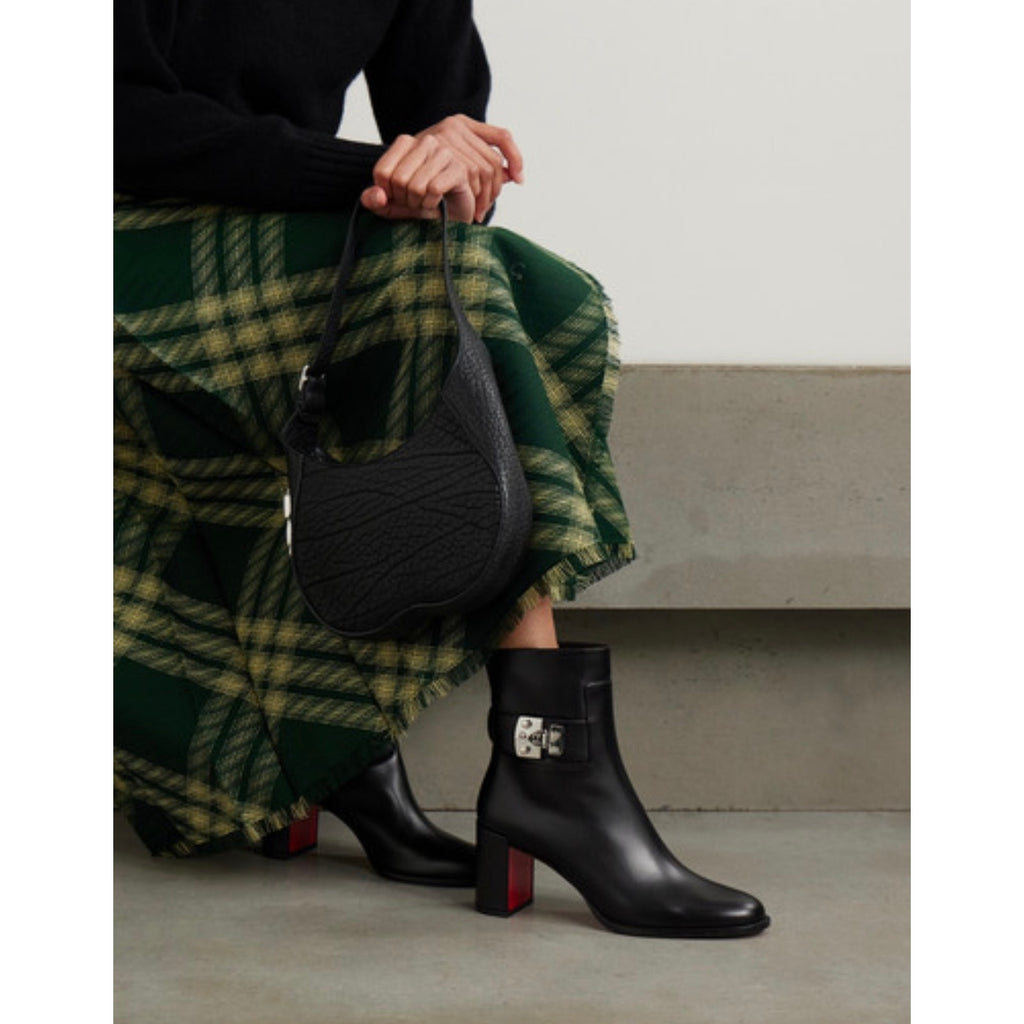 CHRISTIAN LOUBOUTIN
Booty Lock 70 leather ankle boots Size 40
