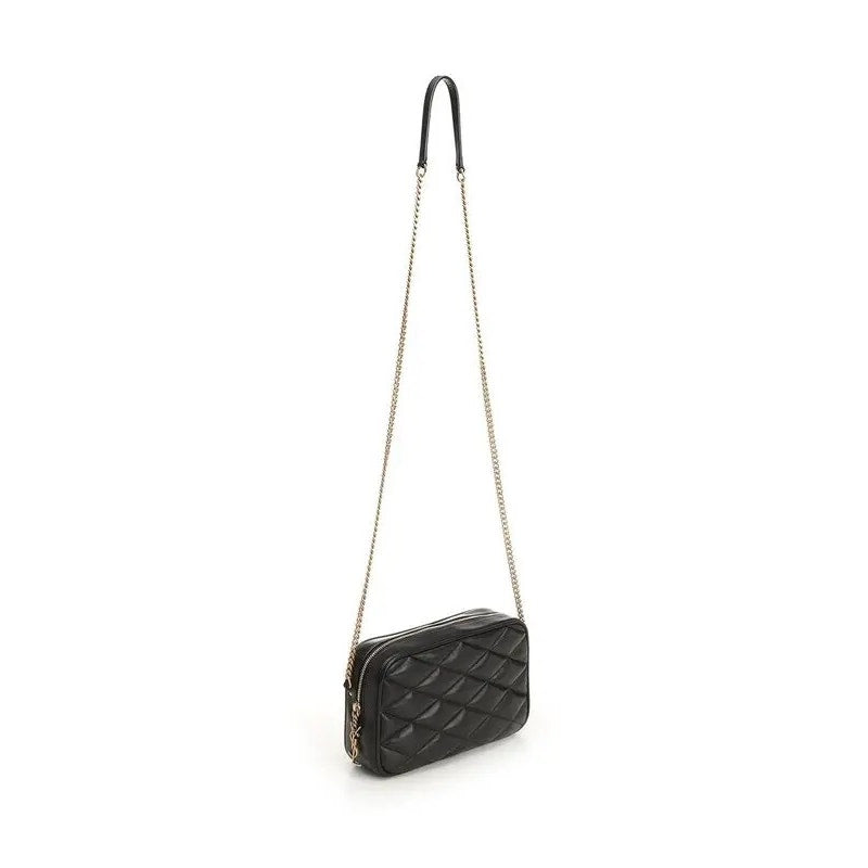 Saint Laurent Gaby Black Quilted Leather Camera Crossbody Bag BNIB