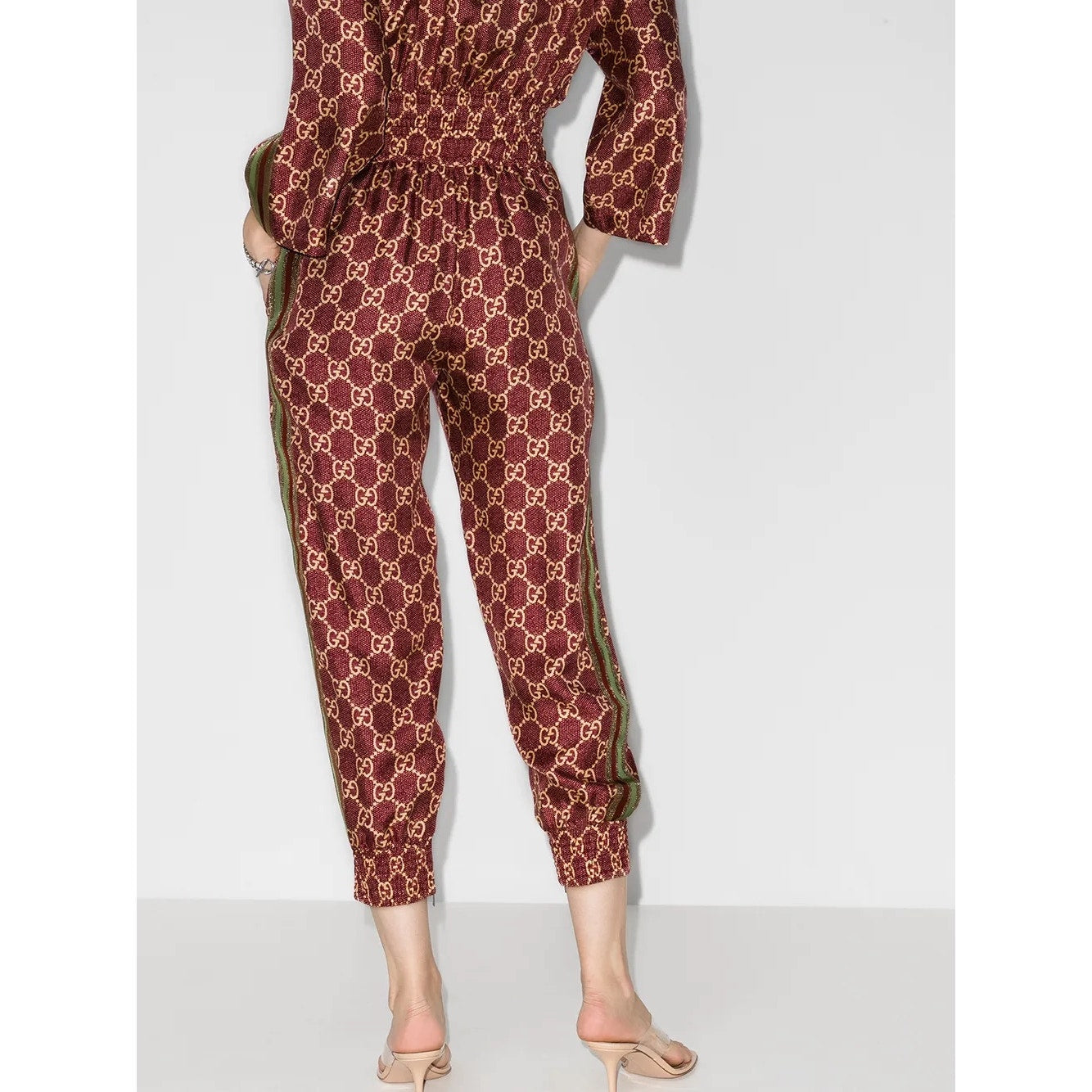 GUCCI Gg Supreme Track Pants - Red - XS
