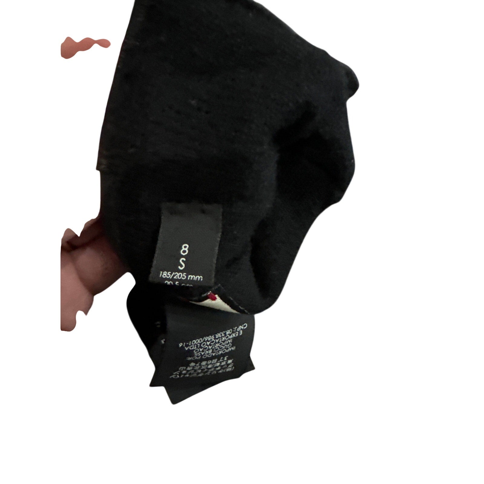 Gucci Women’s Leather gloves embellished with embossed GG logo NWT